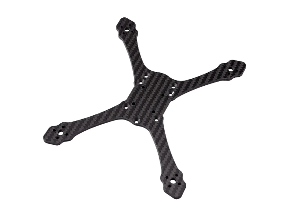 CNC-cut carbon fiber frame plate